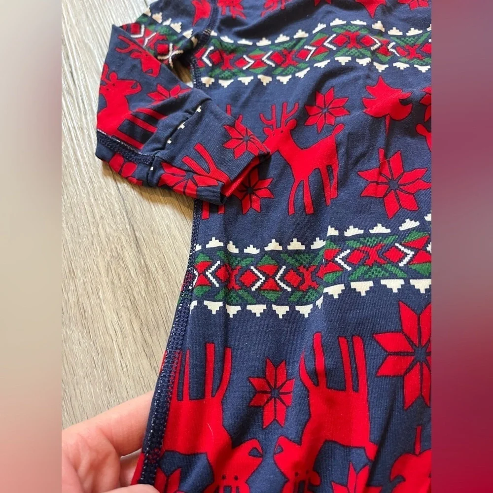 Holiday HannaSoft™ Sleeper Dear Deer Onesie Pj 6-12 Mo